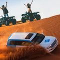 Dubai 4 Tours :Desert Safari,Dubai City Tour,Cruise Dinner & Abu Dhabi City Tour