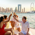 Dubai Marina 2 Hour Sunset Yacht Tour with Alcoholic Drinks
