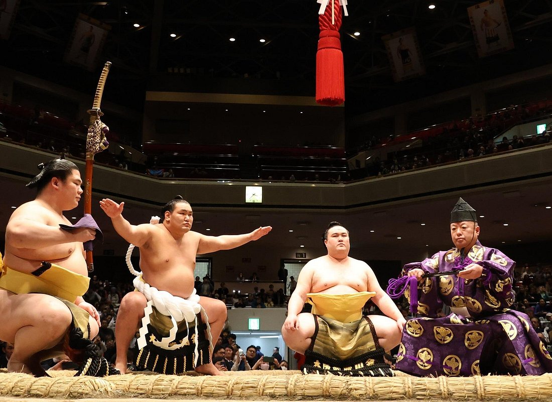 Tokyo Grand Sumo Tournament Viewing Tour with Tickets