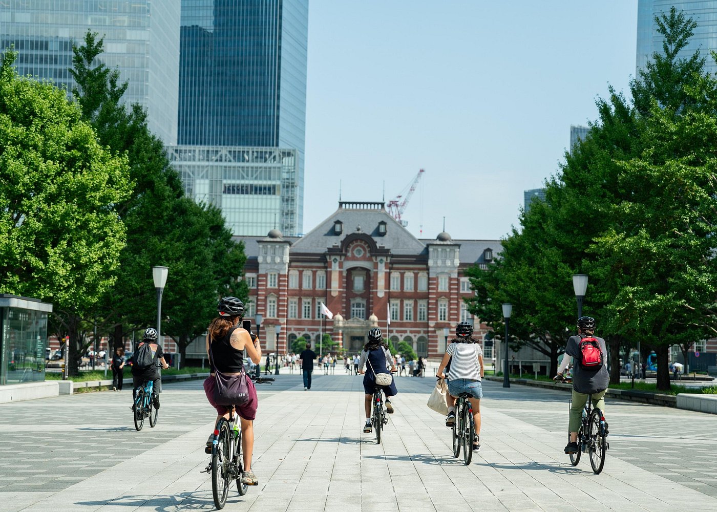 Small Group Cycling Tour in Tokyo