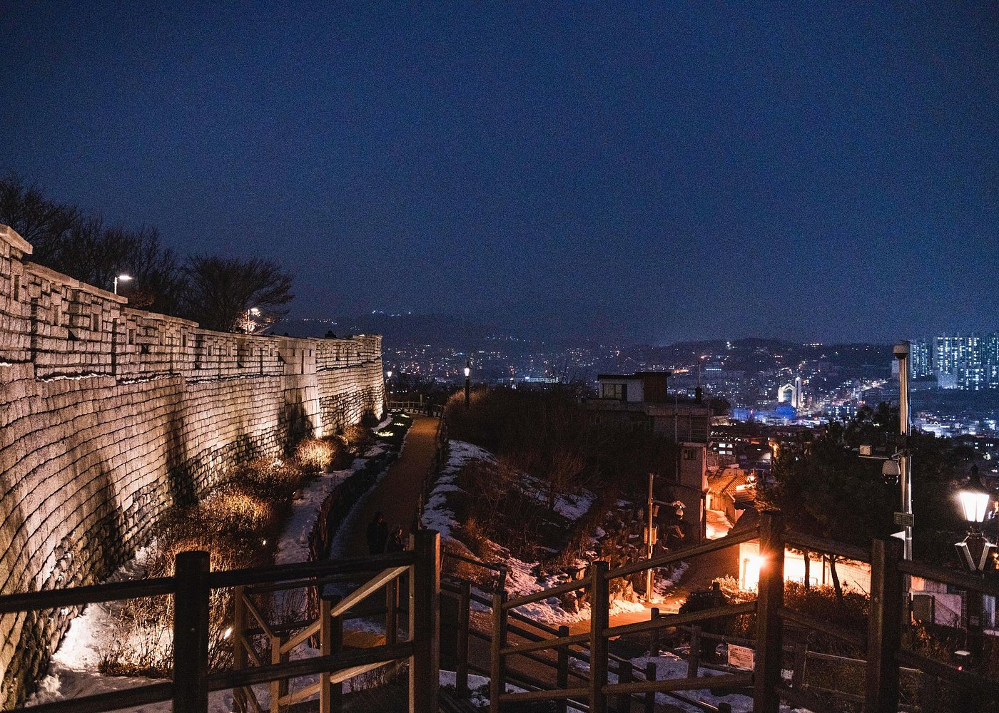 Seoul moonlight walking tour with local historian