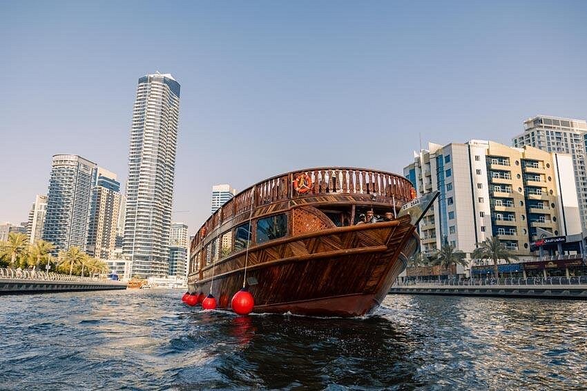 Dinner Cruise in Dubai Marina onboard Alexandra Dhow