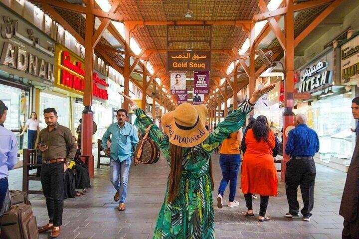 Dubai City Tour and Dubai Marina Dhow Cruise Combo