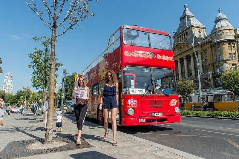 City Sightseeing Budapest Hop-On Hop-Off Bus with Walking Tour