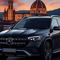 Florence private city car Tour by Mercedes Car with driver