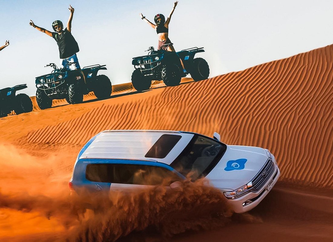 Dubai: Half-Day Desert Safari, Camels, Quad Bike & Refreshments