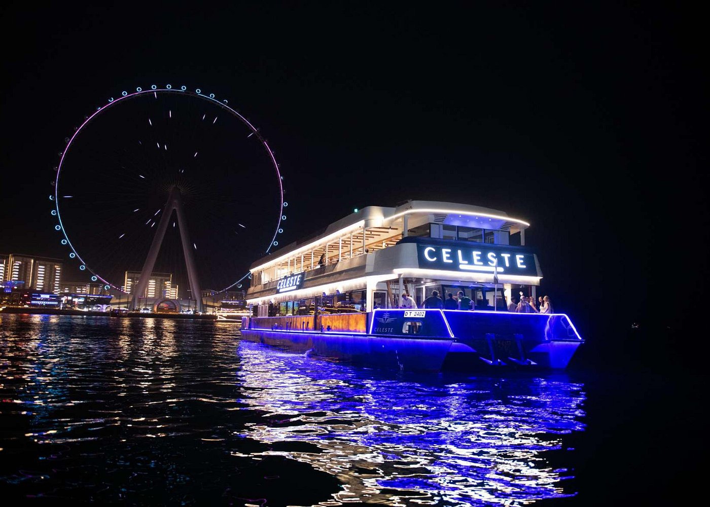 Dubai Marina Luxury Dinner Cruise, Live Shows, & Open Bar