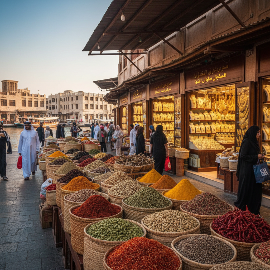 Dubai Gold and Spice Souk Heritage Tour