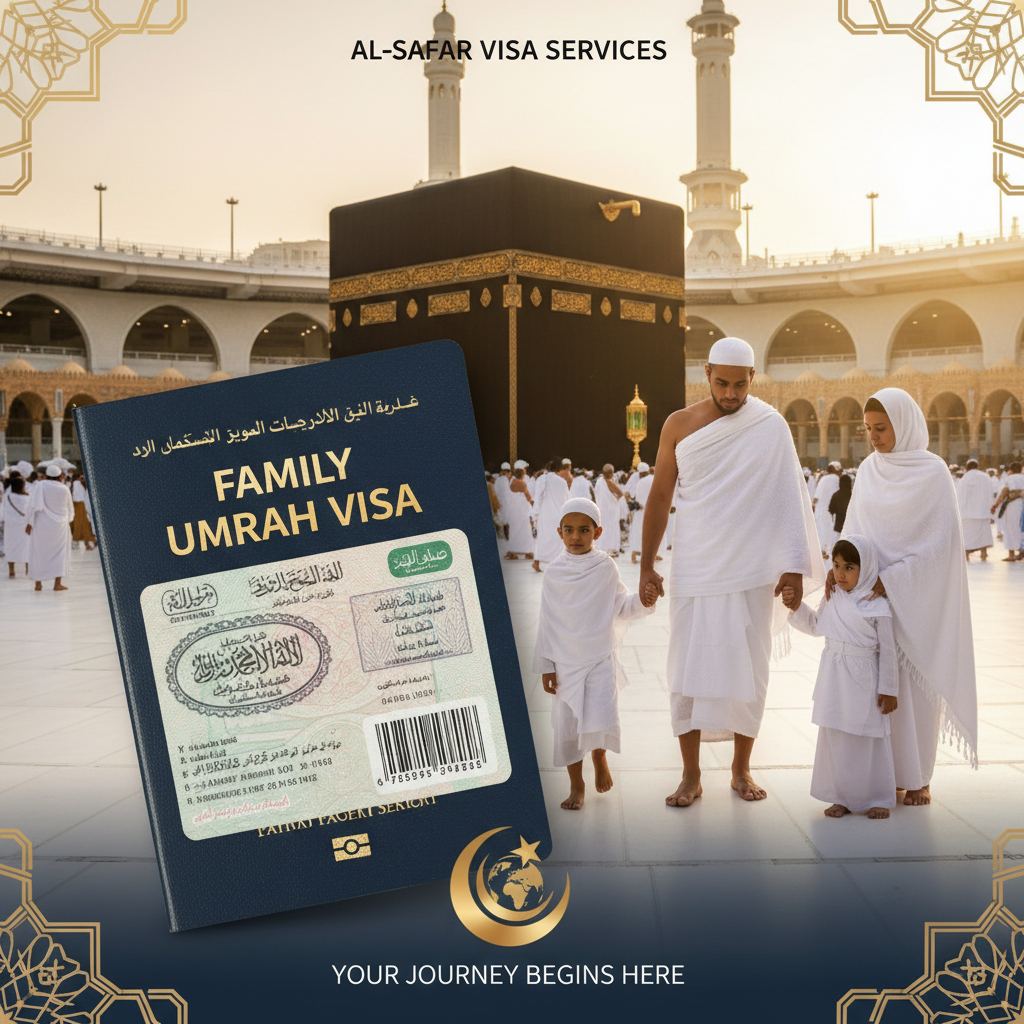 Family Umrah Visa Service