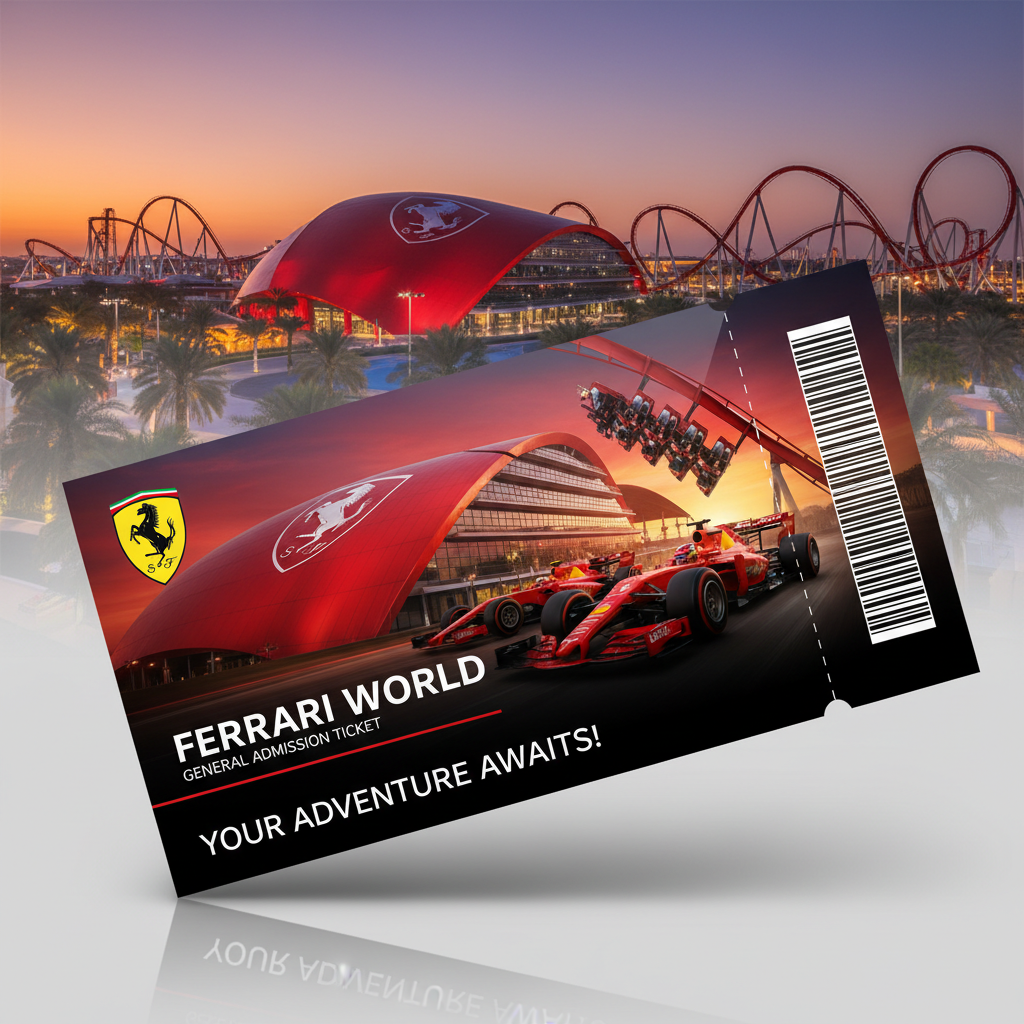 Ferrari World Abu Dhabi Ticket
